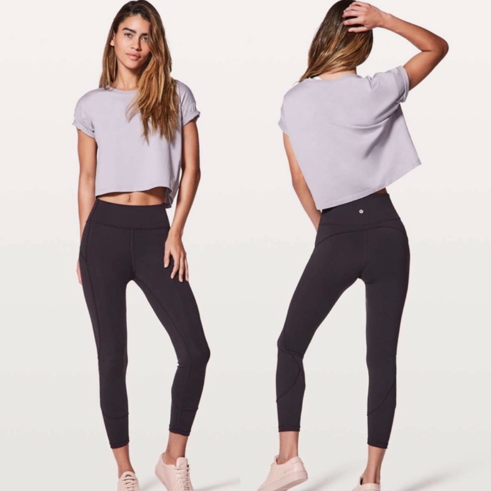 Lululemon In Movement 7/8 Tight 25” Deep Phantom